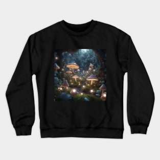Goblincore Mushroom Magic Crewneck Sweatshirt